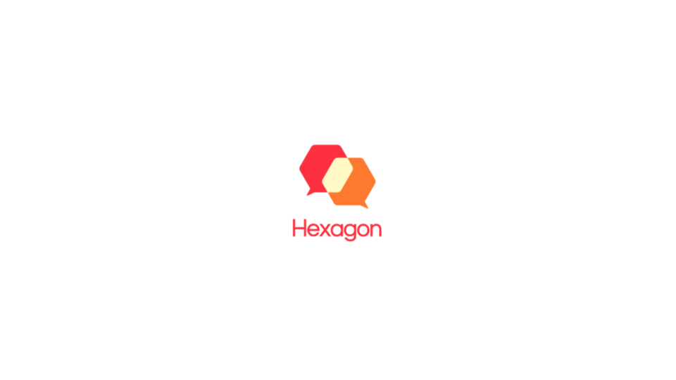 hexagon logo.